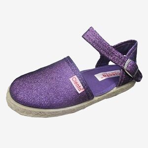 Cienta shimmery purple shoes